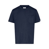 COMPASS - Plain Cotton Pocket Tee Navy