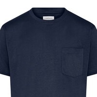 COMPASS - Plain Cotton Pocket Tee Navy