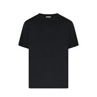 COMPASS - Plain Hemp Mix Tee Black