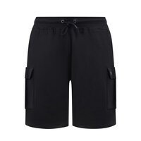 D555 - Wigan Comfy Cargo Short Black