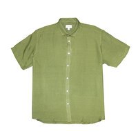 COMPASS - Rapallo Linen Cotton SS Shirt Green