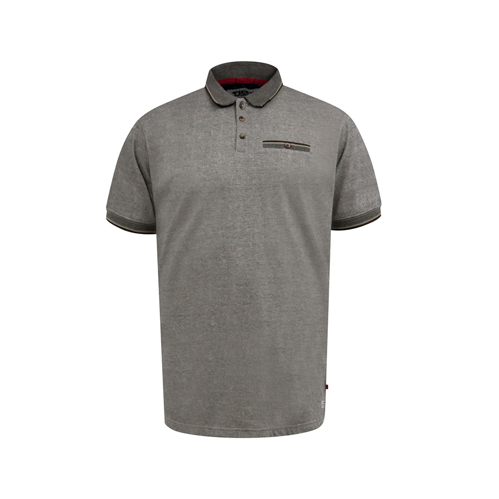 D555 - Holyhead Textured polo Khaki