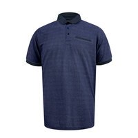 D555 - Newcastle Pique Polo with Pocket Navy