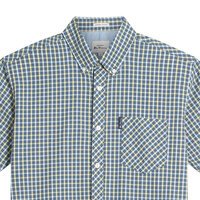 BEN SHERMAN - Signature House Check SS Shirt Blue