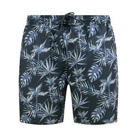D555 - Hawaiian Print Togs navy
