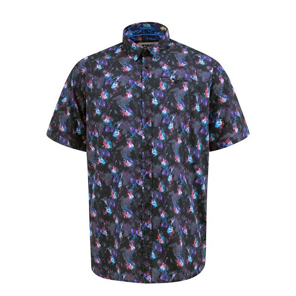 D555 - Farnborough Guitar SS Shirt Black-shop-by-brands-Beggs Big Mens Clothing - Big Men's fashionable clothing and shoes