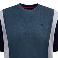 D555 - Neath Cut and Sew Tee Blue