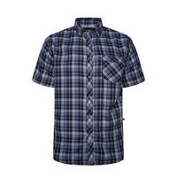 KAM - Classic Check Cotton SS Shirt 