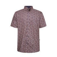 KAM - Mini Floral Pattern Premium Cotton SS Shirt