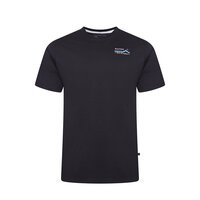KAM - Bear Creek Tee With Reverse Print Black