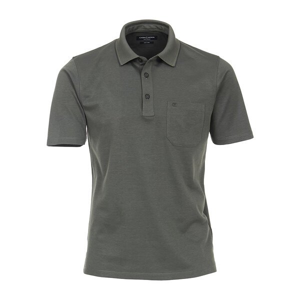 CASA MODA - Cotton Mix Marle Weave Fashion Polo with Pocket-shop-by-brands-Beggs Big Mens Clothing - Big Men's fashionable clothing and shoes