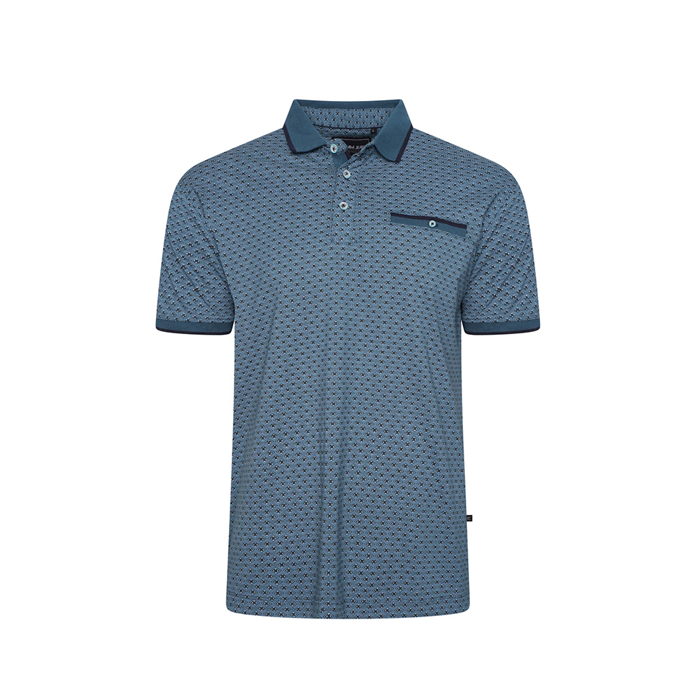 KAM - Geo Print Polo Pacific
