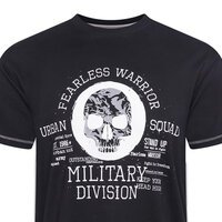 KAM - Fearless Warrior Tee Black