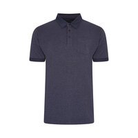 KAM - Indigo Washed Polo Moonlight