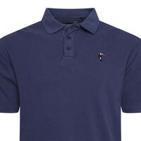 KAM - Bird Logo Polo Navy
