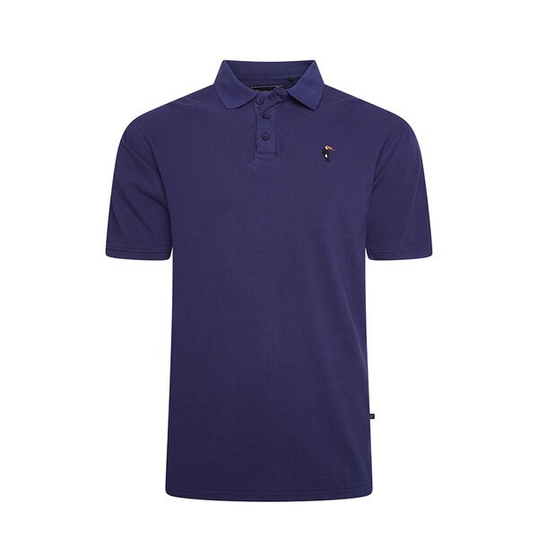 KAM - Bird Logo Polo Navy-shop-by-brands-Beggs Big Mens Clothing - Big Men's fashionable clothing and shoes