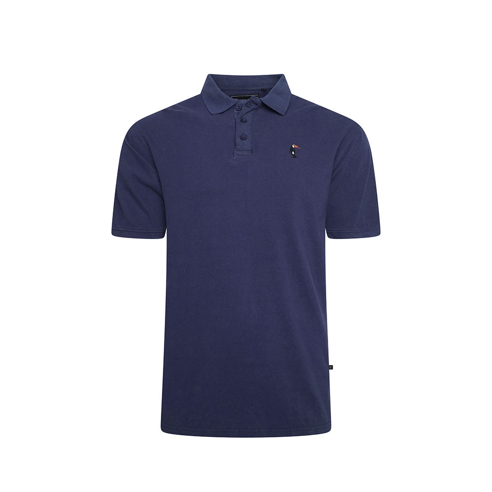 KAM - Bird Logo Polo Navy