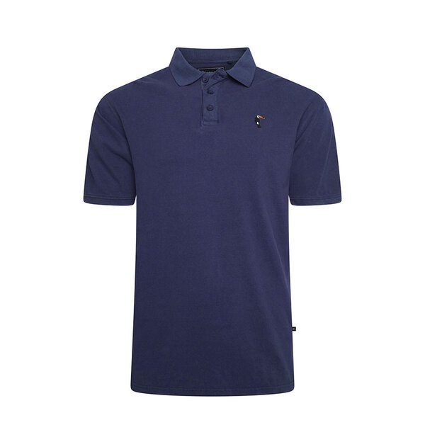 KAM - Bird Logo Polo Navy-shop-by-brands-Beggs Big Mens Clothing - Big Men's fashionable clothing and shoes