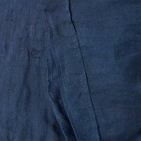 CASA MODA - Linen Short Sleeve Shirt Navy