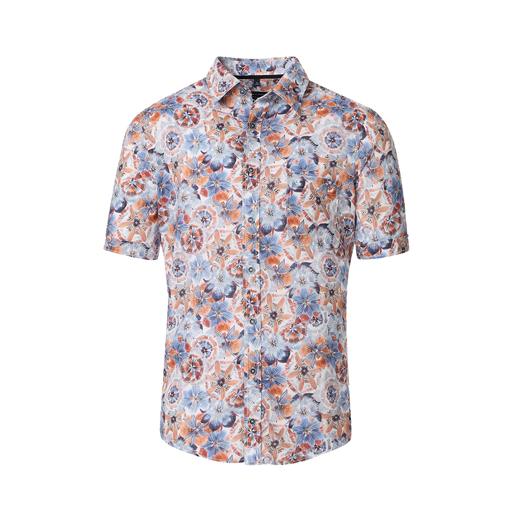 Casa Moda Multi Floral Pattern SS Shirt