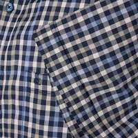Casa Moda Gingham Check SS Shirt Green