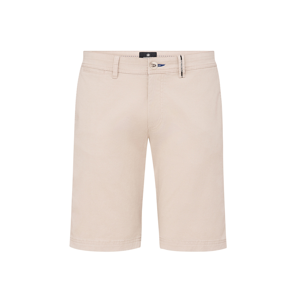 REDPOINT - Surrey Textured Stretch Cotton Short Beige