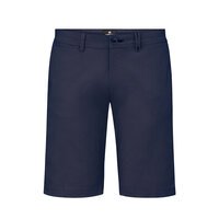 REDPOINT - Surrey Textured Stretch Cotton Short Navy
