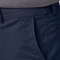 REDPOINT - Surrey Textured Stretch Cotton Short Navy