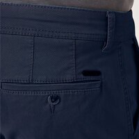 REDPOINT - Surrey Textured Stretch Cotton Short Navy