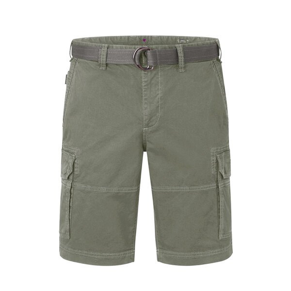 REDPOINT - Ottawa Stretch Cargo Short With Belt Olive-shop-by-brands-Beggs Big Mens Clothing - Big Men's fashionable clothing and shoes