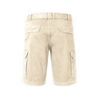 REDPOINT - Ottawa Stretch Cargo Short With Belt Beige