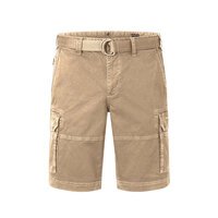 REDPOINT - Ottawa Stretch Cargo Short With Belt Sand
