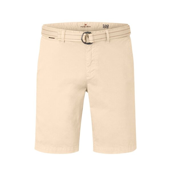 REDPOINT - Surrey Stretch Chino Short With Belt Beige-shop-by-brands-Beggs Big Mens Clothing - Big Men's fashionable clothing and shoes