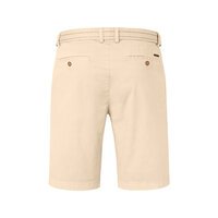 REDPOINT - Surrey Stretch Chino Short With Belt Beige