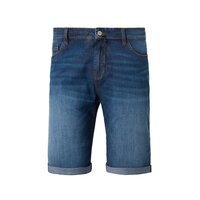 REDPOINT - Markham Stretch Denim Short Dark Blue