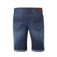 REDPOINT - Markham Stretch Denim Short Dark Blue