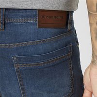 REDPOINT - Markham Stretch Denim Short Dark Blue