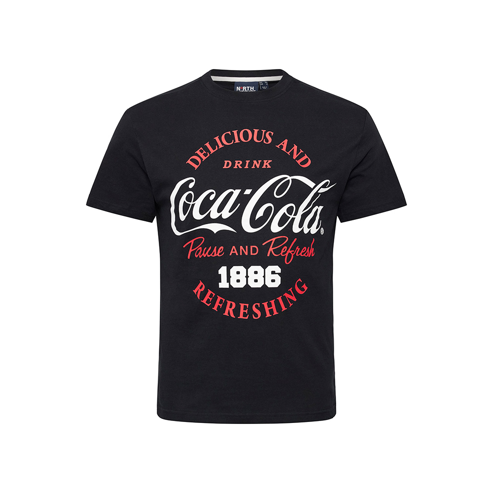 NORTH LATITUDE - Coca Cola Print Tee Black