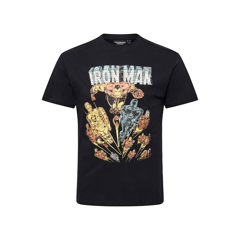 NORTH LATITUDE - Iron Man Tee Black