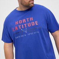 NORTH LATITUDE - Summer Paradise Print Tee Cobolt