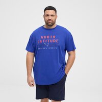 NORTH LATITUDE - Summer Paradise Print Tee Cobolt
