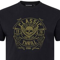 NORTH LATITUDE - Classic Thrill Skull Tee Black