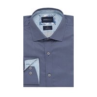 BROOKSFIELD - Luxe Cotton Small Geo Pattern Grey