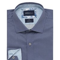 BROOKSFIELD - Luxe Cotton Small Geo Pattern Grey