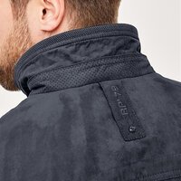 REDPOINT - Terence Faux Suede Casual Jacket Navy