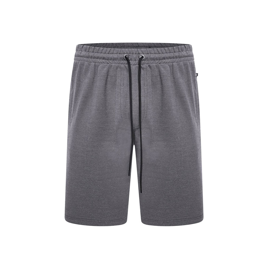 KAM - Textured Lounge Shorts Charcoal