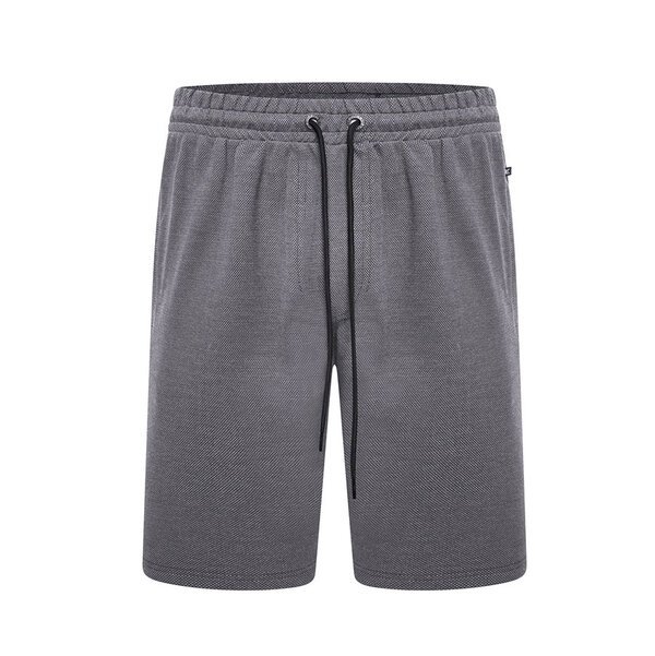 KAM - Textured Lounge Shorts Charcoal-shop-by-brands-Beggs Big Mens Clothing - Big Men's fashionable clothing and shoes