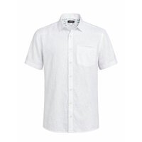 BERLIN - White Irish Linen SS Shirt