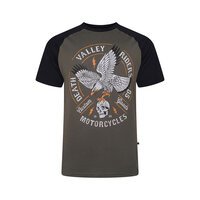 KAM - Valley Riders Raglan Tee Olive