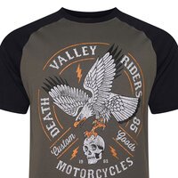 KAM - Valley Riders Raglan Tee Olive